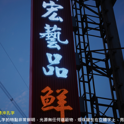 立體字/發光字/LED沖孔字
